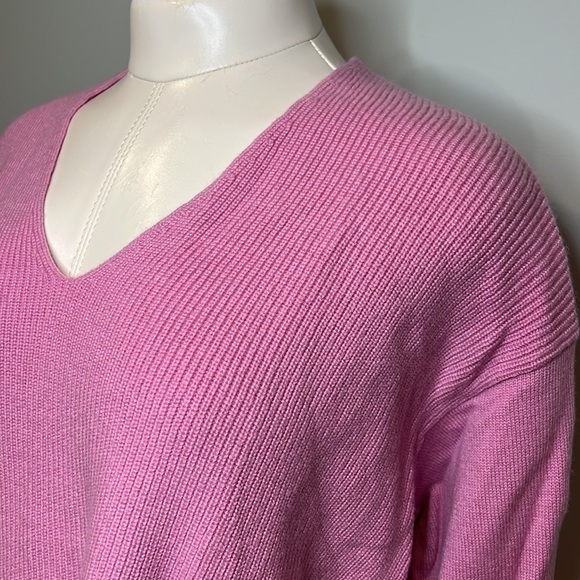 Something Navy Pink Sweater - Picture 3 of 13